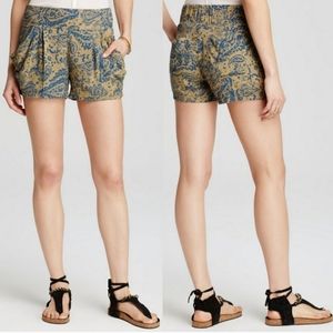 4/$25 Free People Paisley Shorts